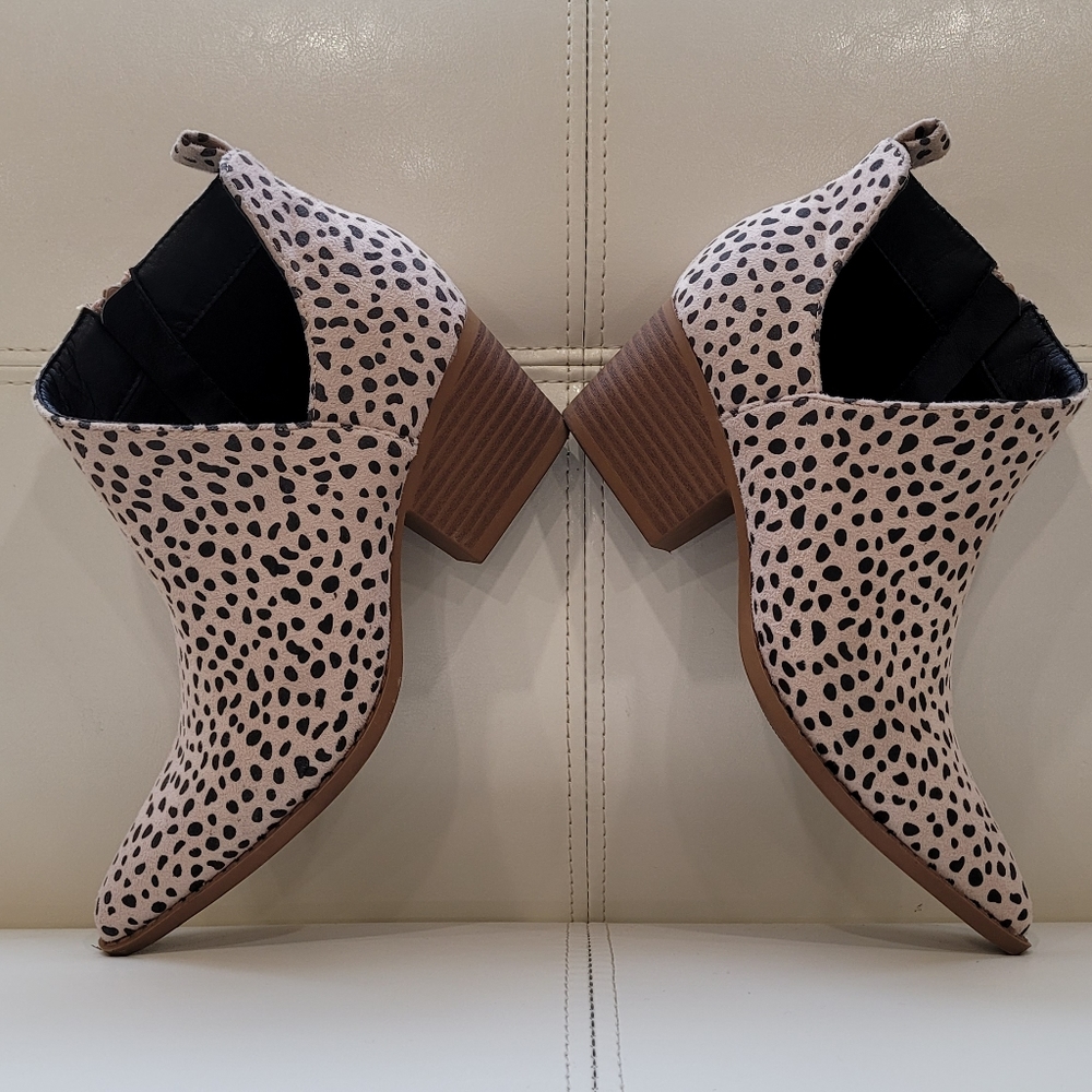 Lepord like print Jolimall booties